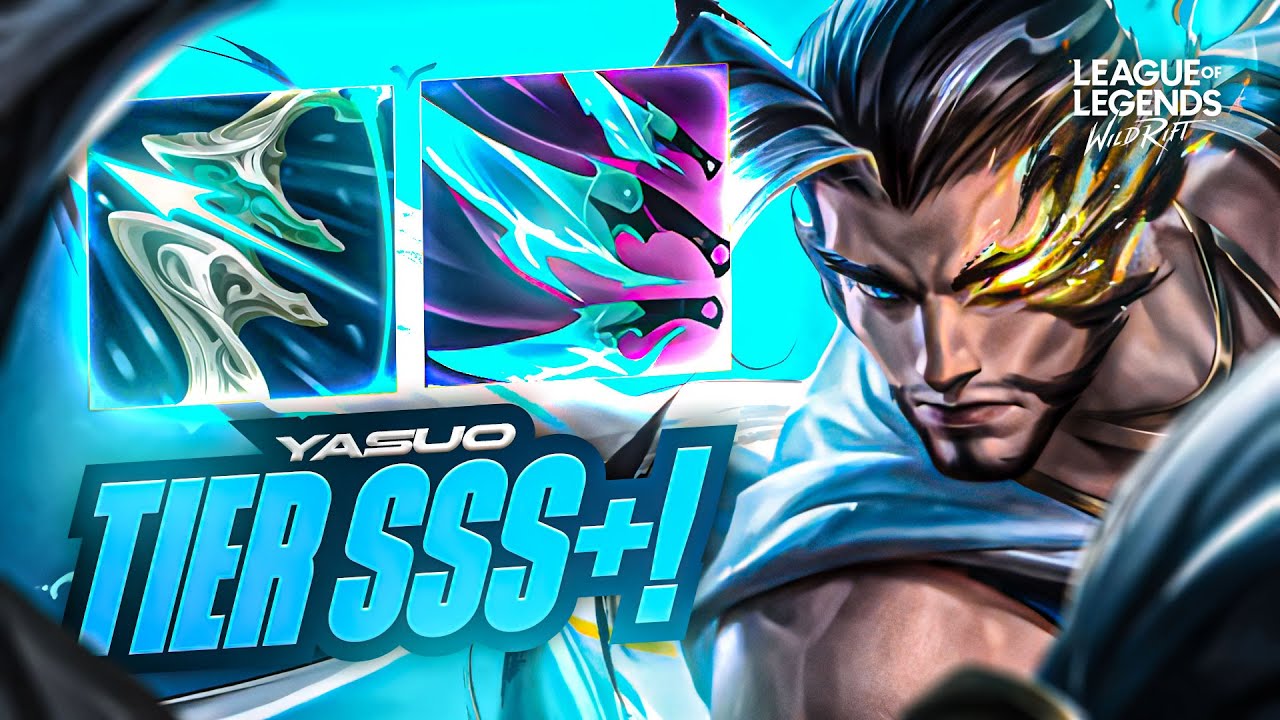 YASUO É PERFEITO PRA CARREGAR PARTIDAS 1V9! | LoL Wild Rift