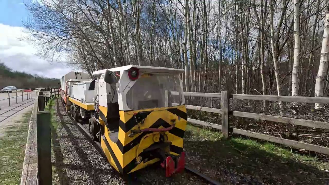 National Coal Mining Museum Railway 2023     (4k)