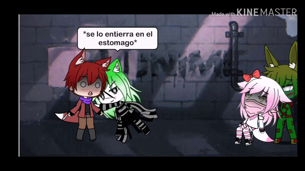 Foxy x mangle/cap18/fnaf/gacha life