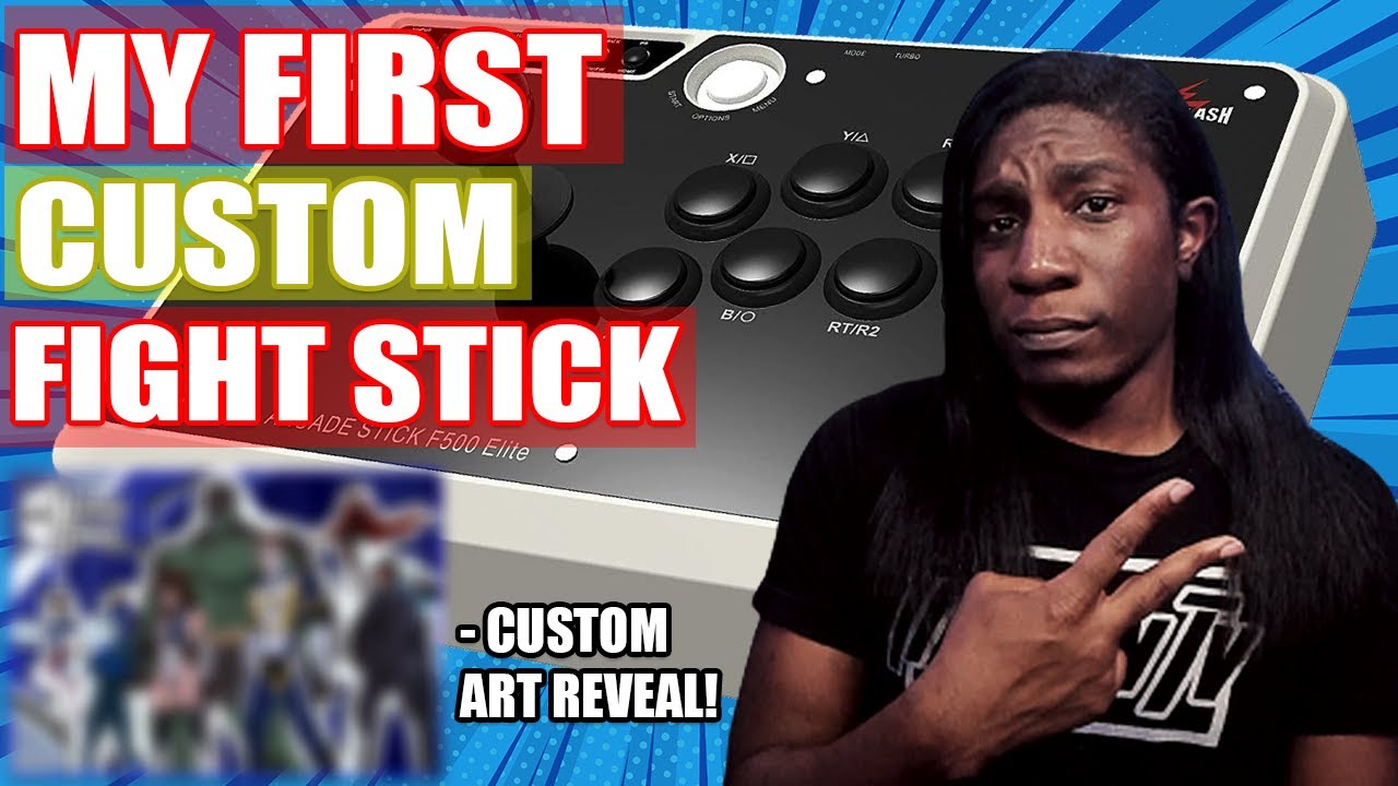 My First Custom Arcade Stick (Artwork Revealed!)