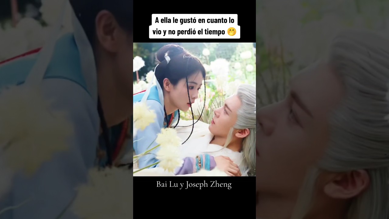 Parece un romance tierno 🥰❤️ #bailu #bailu白鹿 #josephzheng #zhengshunxi #feud #cdramas #cdramalovers