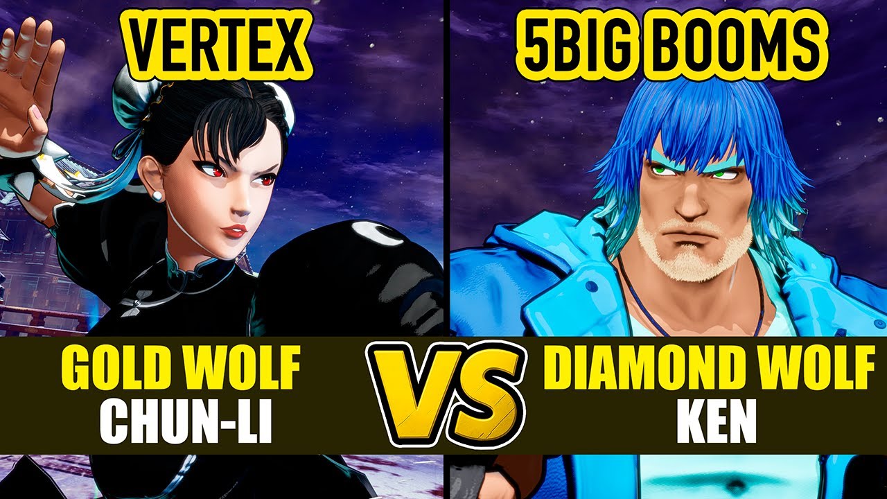 FF COTW ▰ VERTEX (Chun-Li) vs 5BIG BOOMS (Ken) ▰ Fatal Fury CotW DLC: Chun-Li Day 2