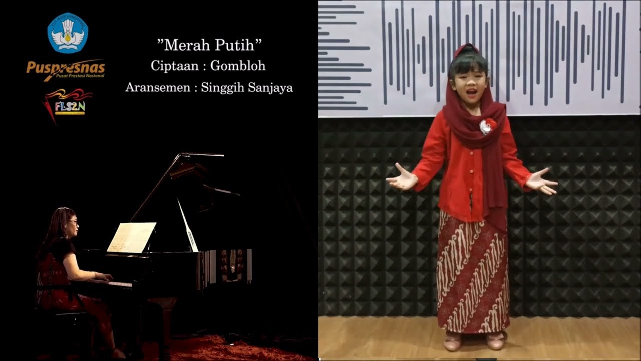 FLS2N Vocal Solo || Merah Putih || SDN Lenteng Agung 07 || Nayla.Z #fls2nsd