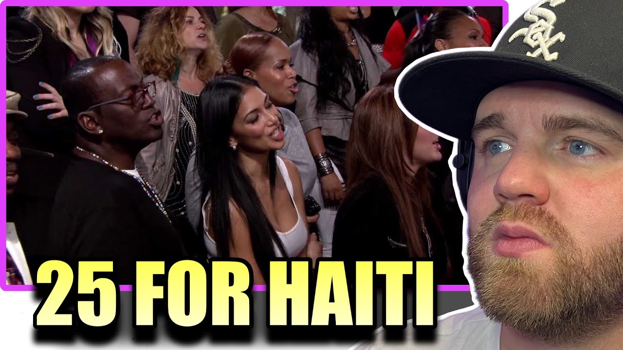 First Time Reaction  |  We Are The World 25 For Haiti - Official Video