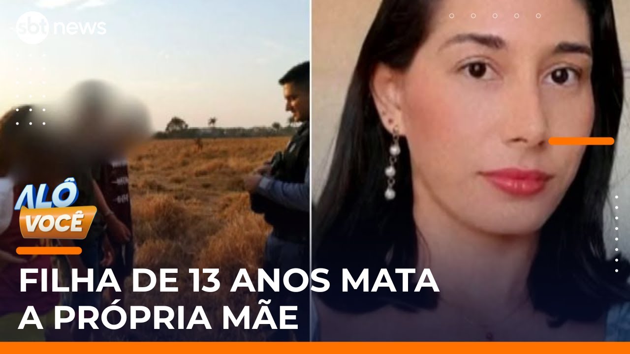 Adolescente de 13 anos mata a mãe com ajuda de amigos em Colíder (MT) | #AloVoce