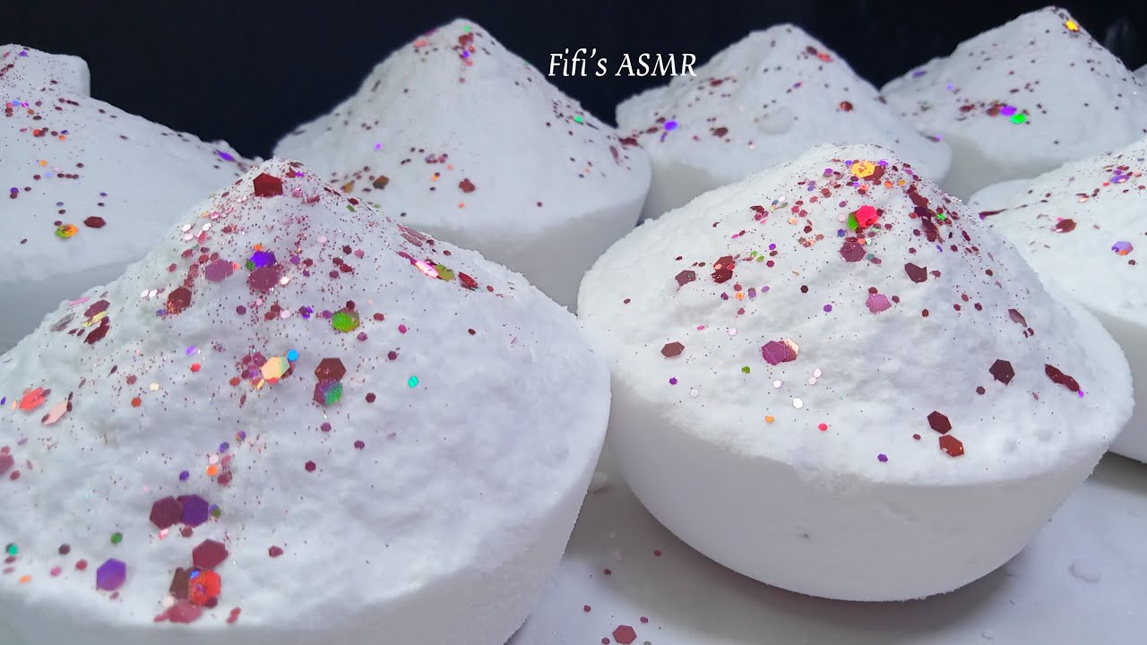 ASMR | Pure White Baking Soda Crush | Satisfying Video