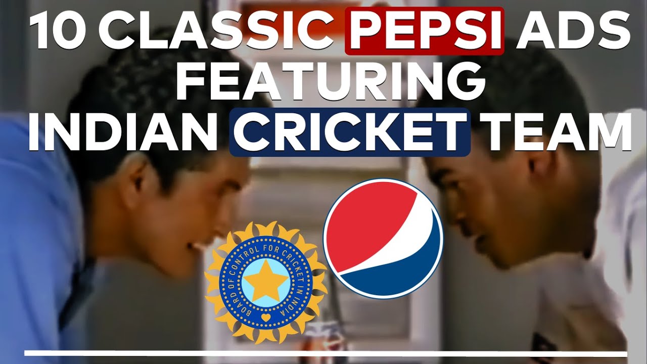 Classic Pepsi Ads feat. Indian Cricket Team | TOP 10 | Yeh Dil Maange More | Sachin | Dhoni | Azhar