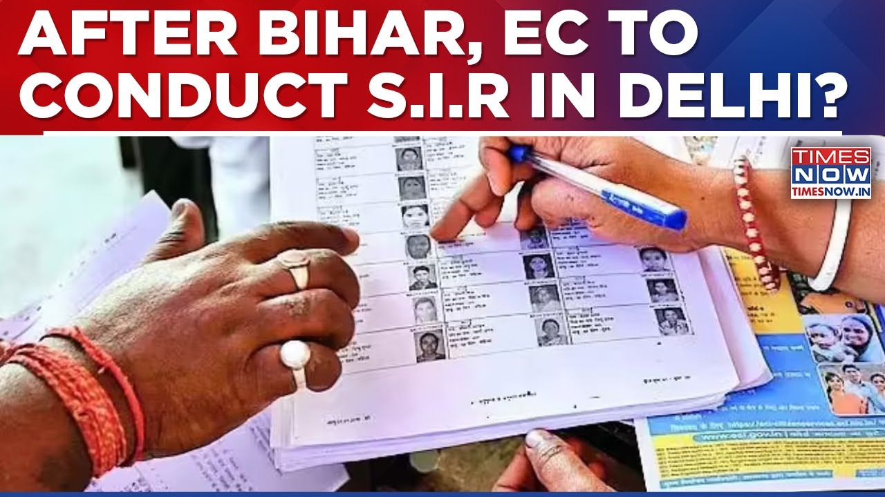 Election Commission Kicks Off Preparation Of Conducting SIR Of Electoral Rolls In Delhi; Dates Soon