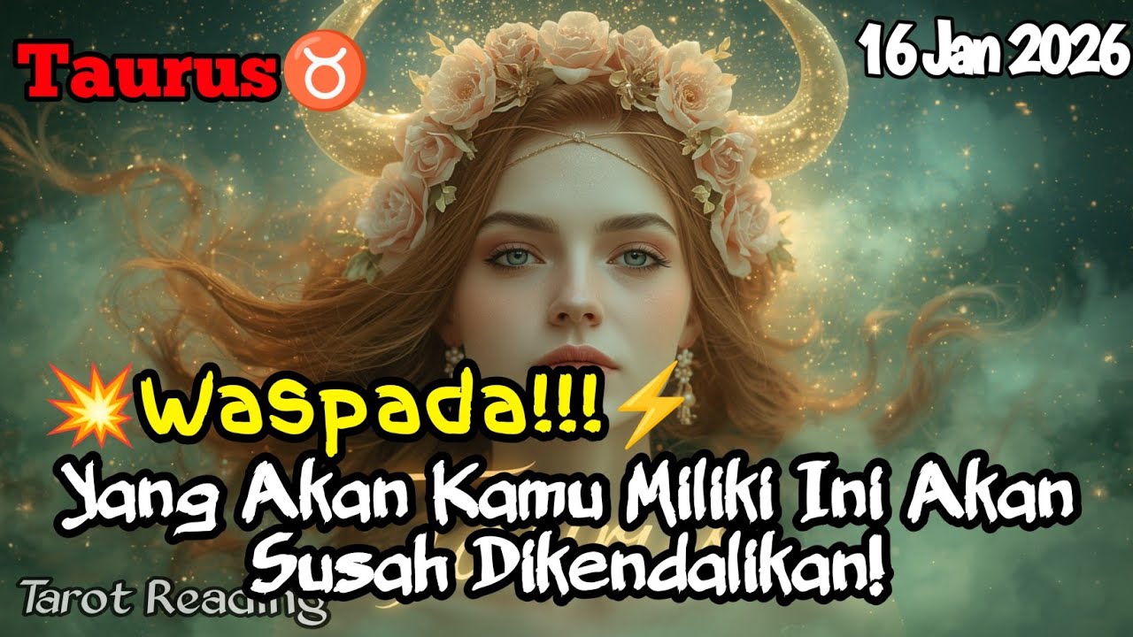 Taurus♉ 💥Waspada!⚡ Yang Akan Kamu Miliki Ini Akan Susah Dikendalikan Hari Ini - Mata Zodiak