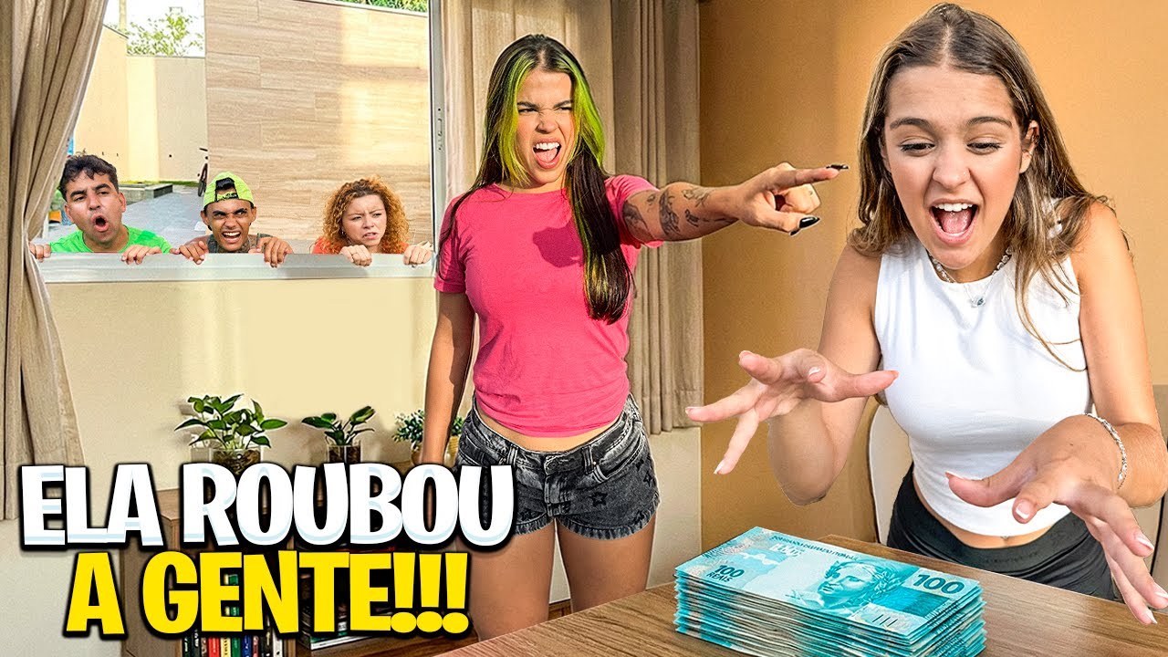 PEGAMOS A K-POPPER ROUBANDO A MANSÃO *Pegamos no flagrante?