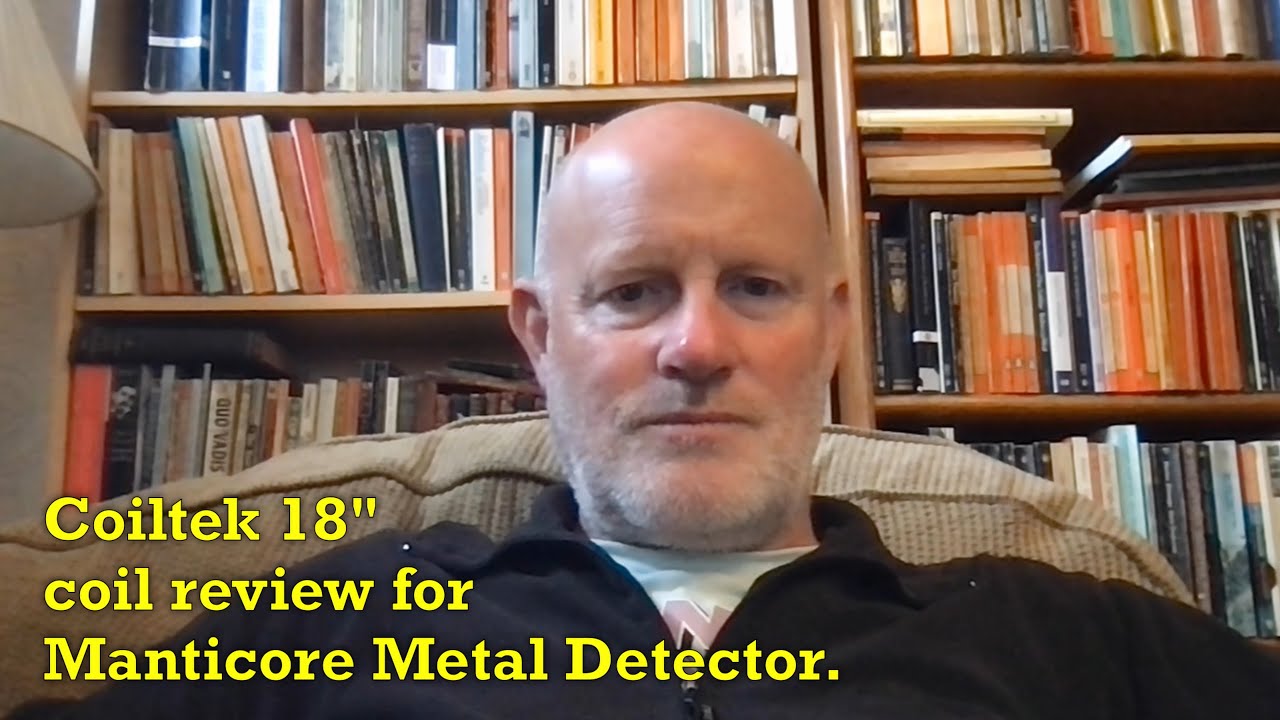 Coiltek 18 inch coil review for the Manticore metal detector