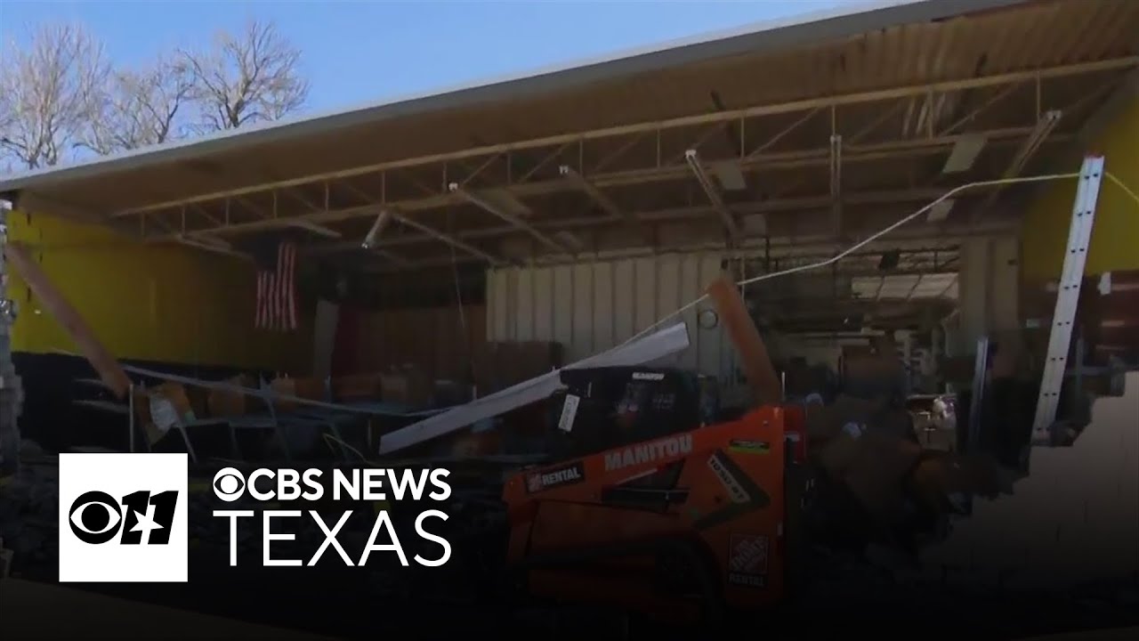 McKinney community cleans up damage from early morning storms