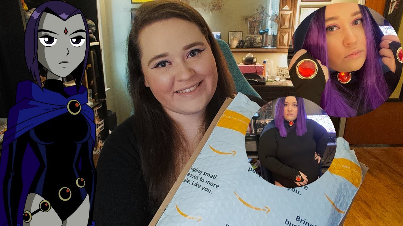 [C-Zofek] Plus Size Teen Titans Raven Cosplay Review!