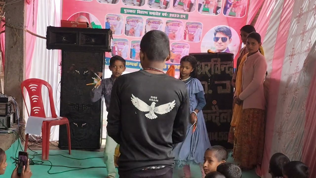 Beti hindustan ki / Beti hindustan ki dance / achievement function पर लड़के और लड़की का डांस  