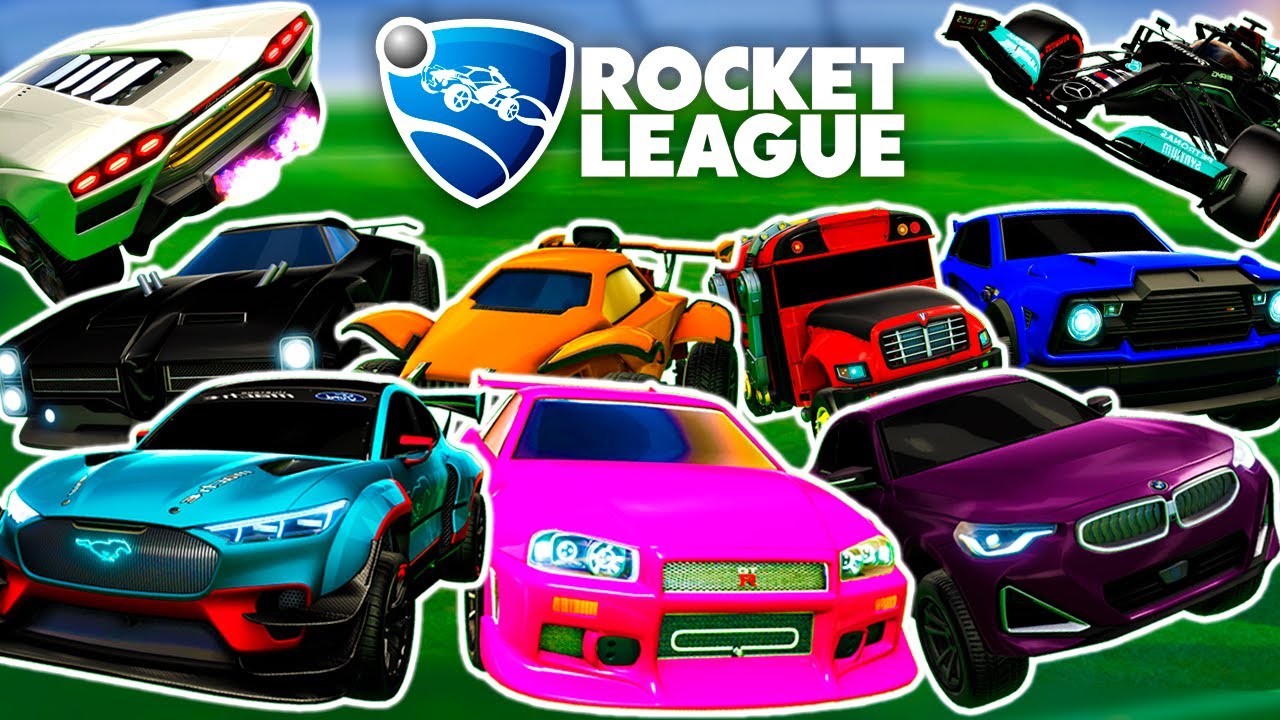 FIZ FREESTYLE COM TODOS OS CARROS DO ROCKET LEAGUE (3 dias de gravação)