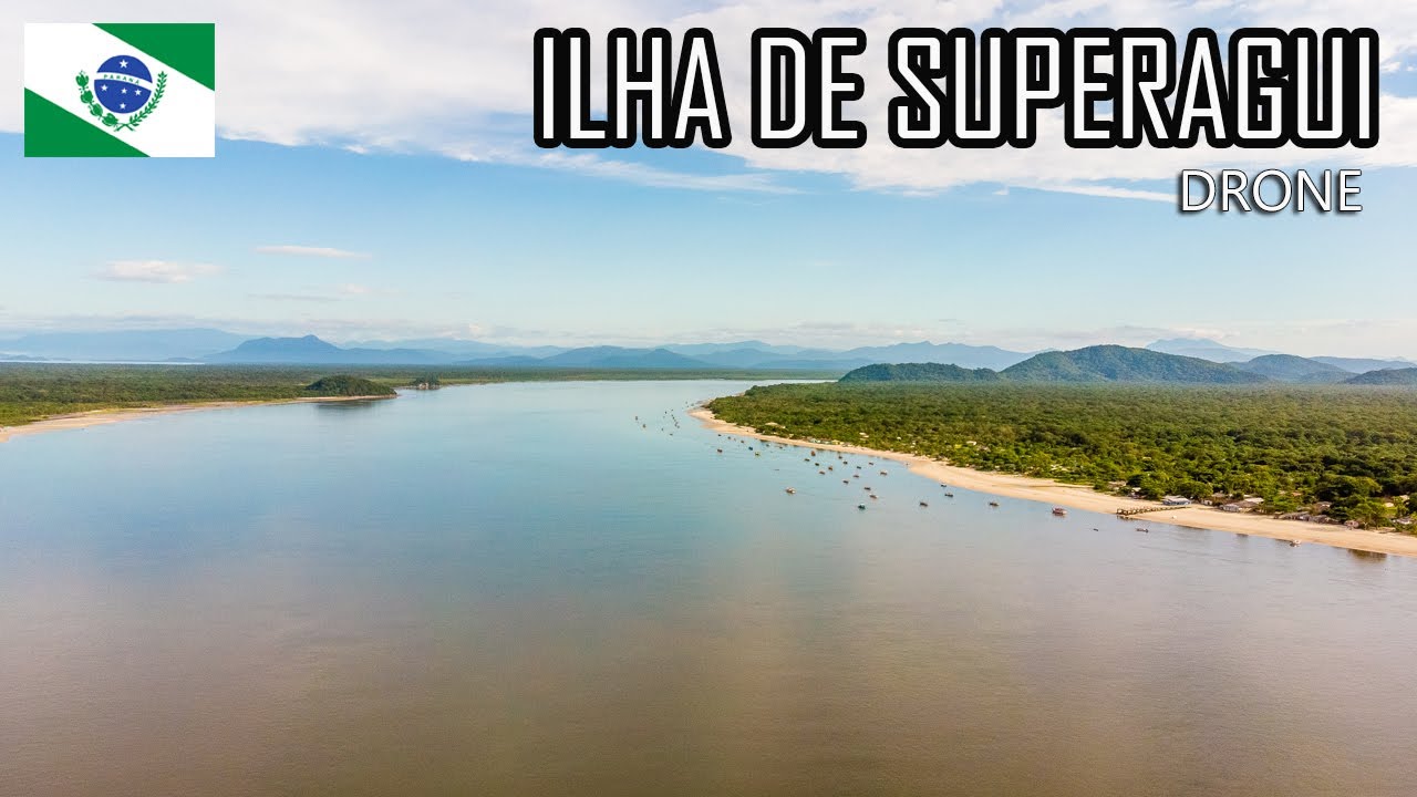 DRONE NA ILHA DE SUPERAGUI - GUARAQUEÇABA - PARANÁ - Me Leva Viajar - Drone #4