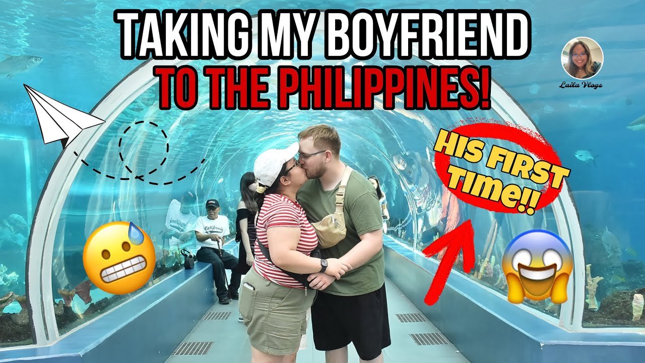 Taking my boyfriend to Philippines 🇵🇭 (HIS 1ST TIME!)| LailaVlogs