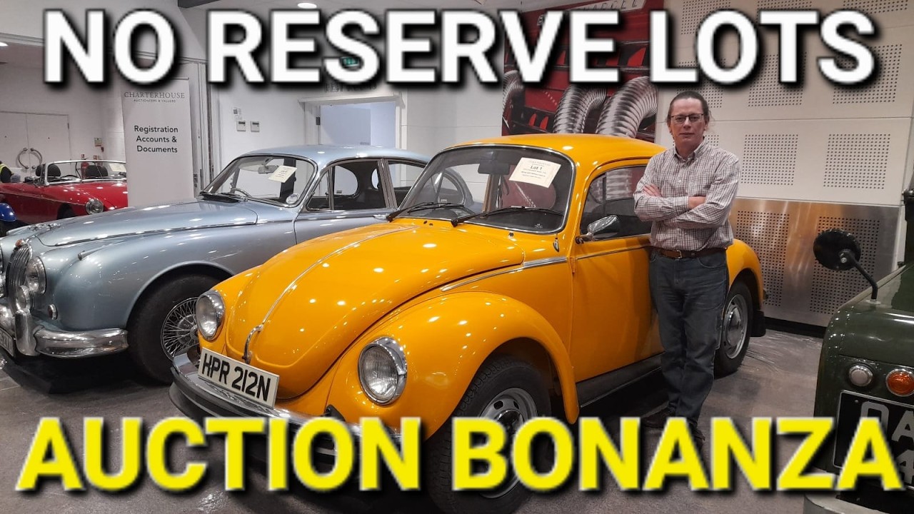 WILD No Reserve PRICES on CLASSIC CARS - Charterhouse Summer 25 Auction
