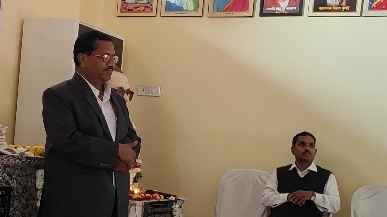 गुरु रविदास जयंती अशोका गार्डन भोपाल में माननीय डी पी गोलिउस जी का उद्बोधन