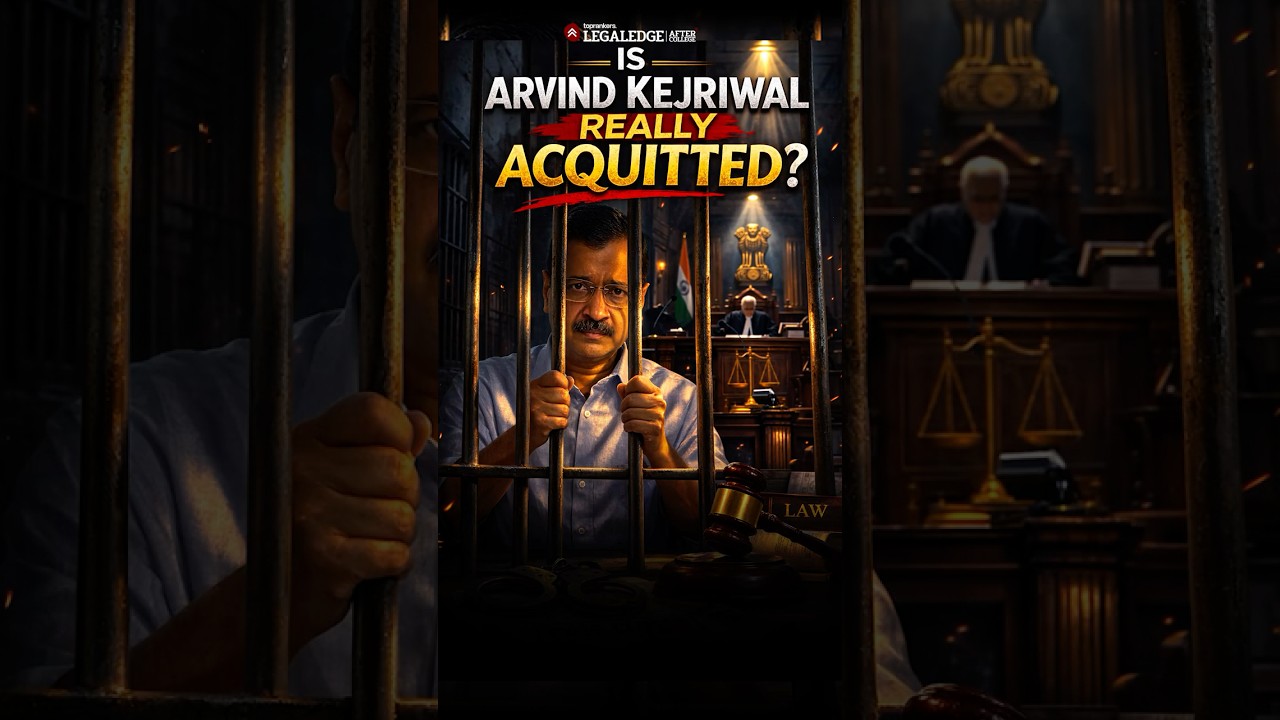 Arvind Kejriwal Court Discharged, Not Acquitted ⚠️ Why These Two Are Not the Same in Criminal Law ❗