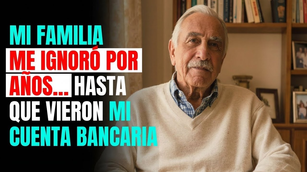 HISTORIA REAL DE ESTE ABUELO: Mi familia me abandonó por años… hasta que vieron mi cuenta bancaria