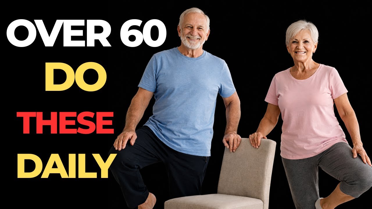 Over 60? Do These Gentle Exercises at Home Every Day