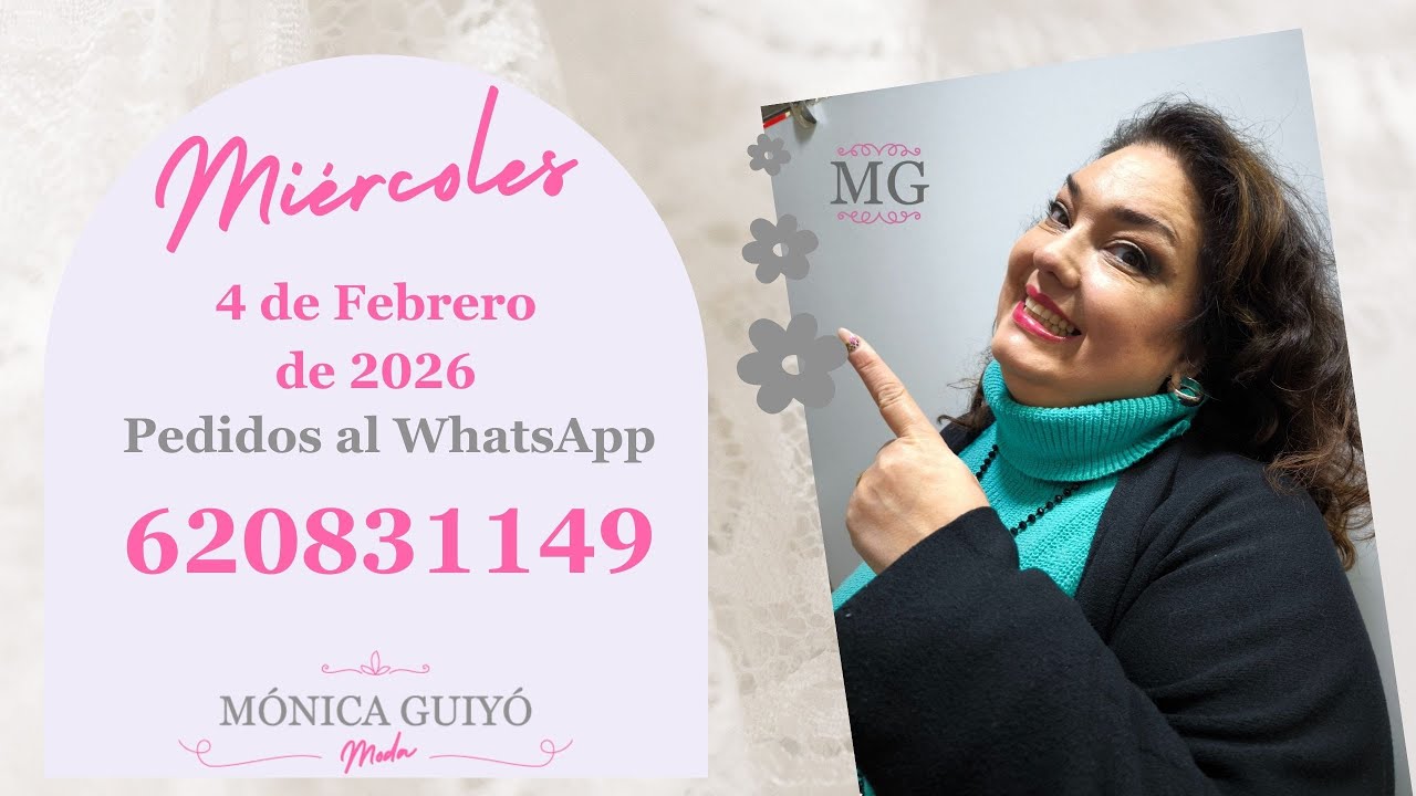 Miércoles 4 de Febrero de 2026 🩷620831149🩷Atendemos con cita en nuestra tienda de Vigo. 