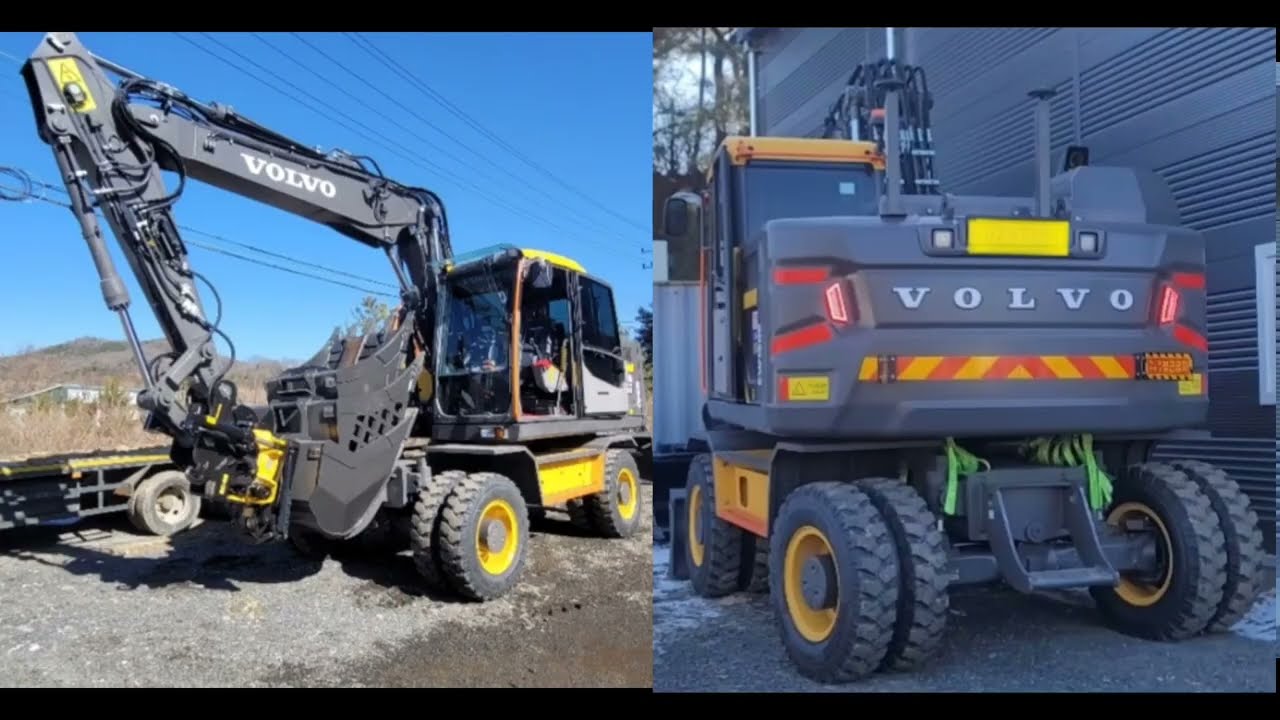 2023 VOLVO EXCAVATOR EW150E NEW COUNT WEIGHT DESIGN 1 NUMBER MACHINE REPORTS IN ASAN