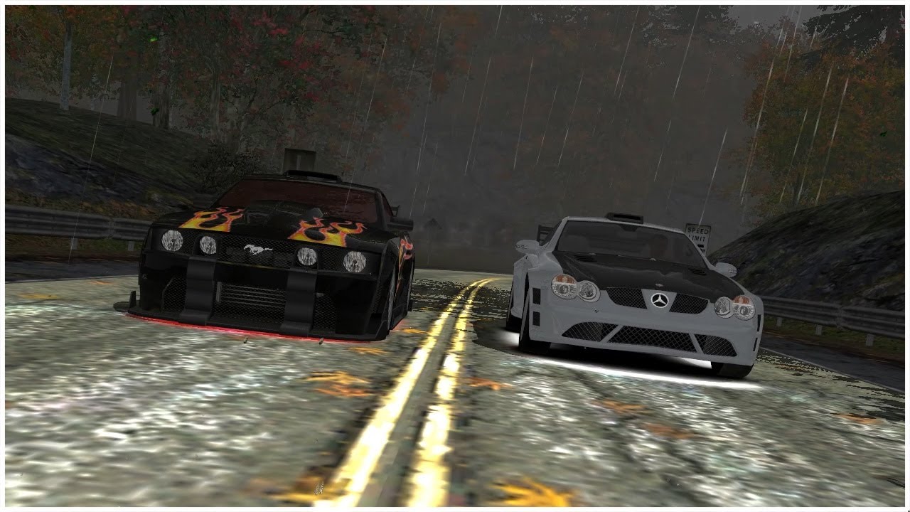 Mercedes-Benz SL 500 (R230) (2004) • FINAL RACE • NFS Most Wanted 2005