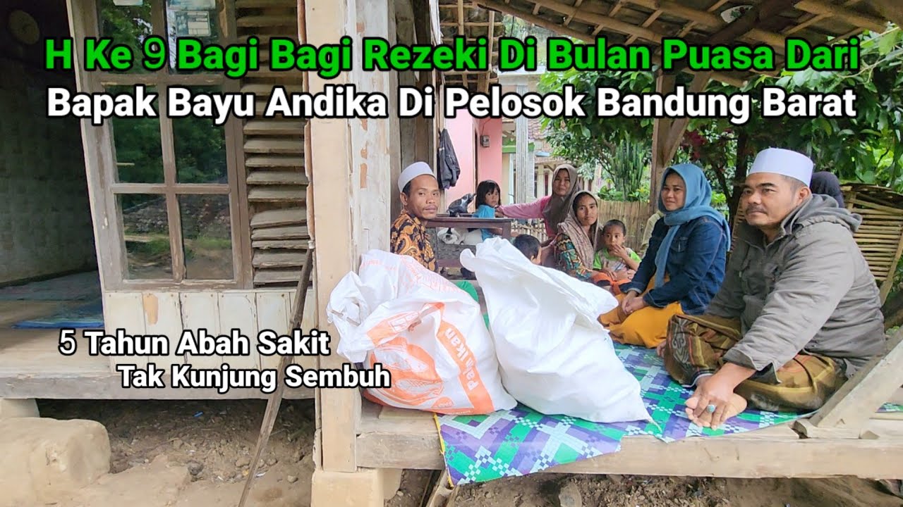 Berbagi Rezeki Dari Bapak Bayu Andika Di Kampung Tengah Hutan