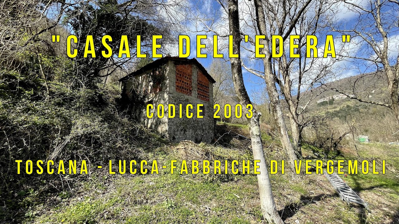 CASALE DELL'EDERA in Vendita Rustico con terreno a Fabbriche di Vergemoli (LU)