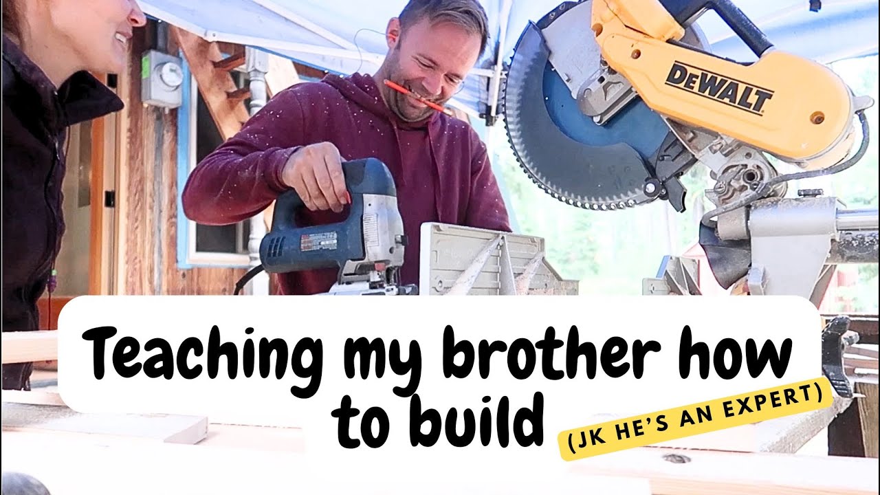 Help from my brother! - A-frame Renovation Updates - Pt. 24