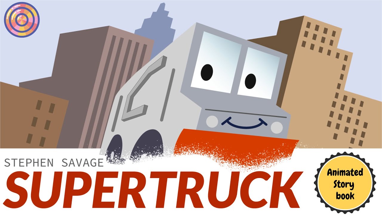 SUPERTRUCK by Stephen Savage animated book