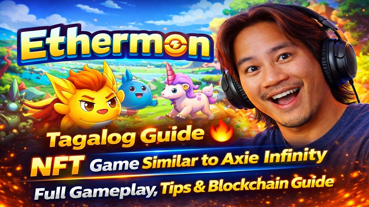 Ethermon Tagalog Guide 🔥 NFT Game Similar to Axie Infinity | Full Gameplay, Tips & Blockchain Guide