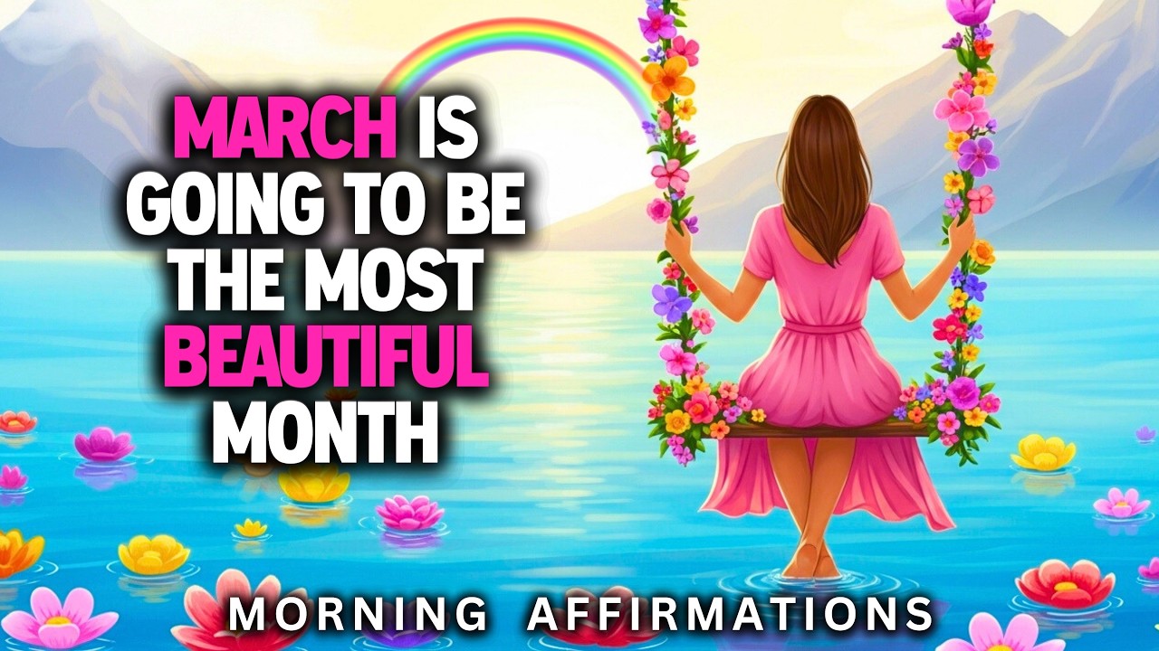 Don’t Begin March Until You Hear These Powerful Words | Positive Affirmations For March 2026