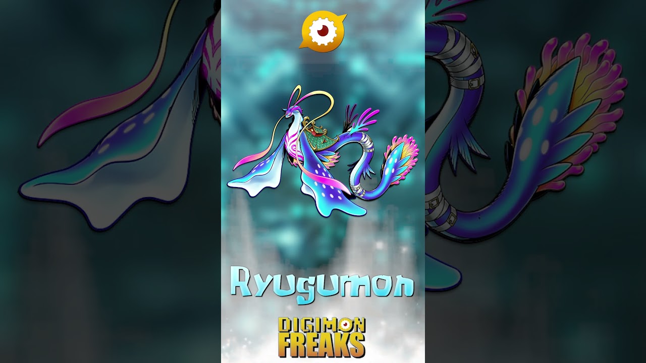 CONOCIENDO a RYUGUMON El DIGIMON que REINA en RYŪSHŌGU una ZONA del OC&Eacute;ANO #digimon #ryugumon