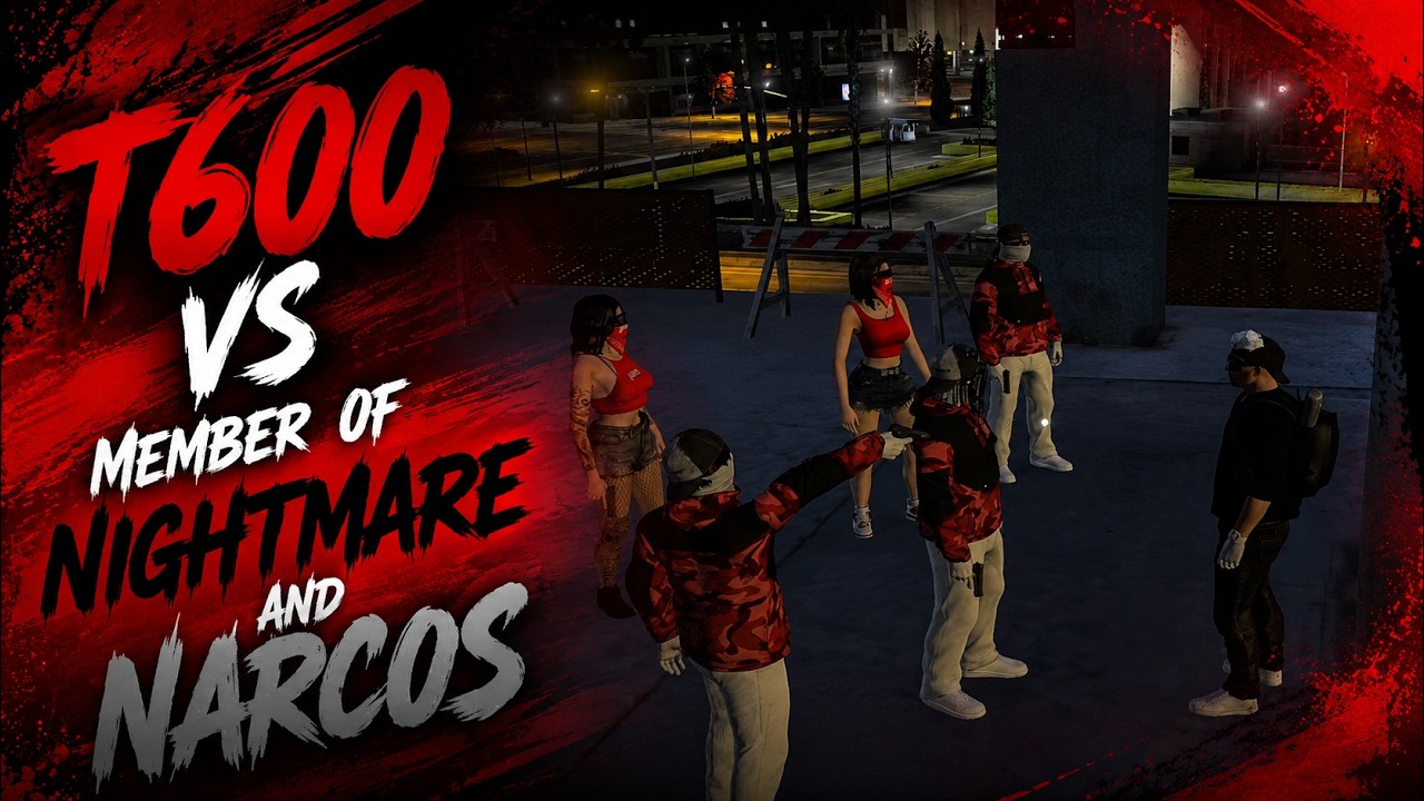 PART 2 : T600 vs Member of Nightmares & Narcos | Full T9ardin | Bobony RP