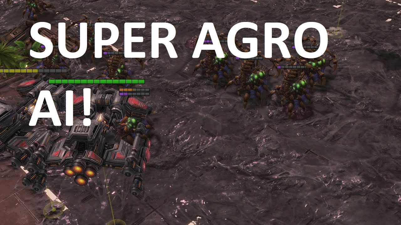 60,000 APM BATTLECRUISERS - SC2 AI - Caninana vs Xena