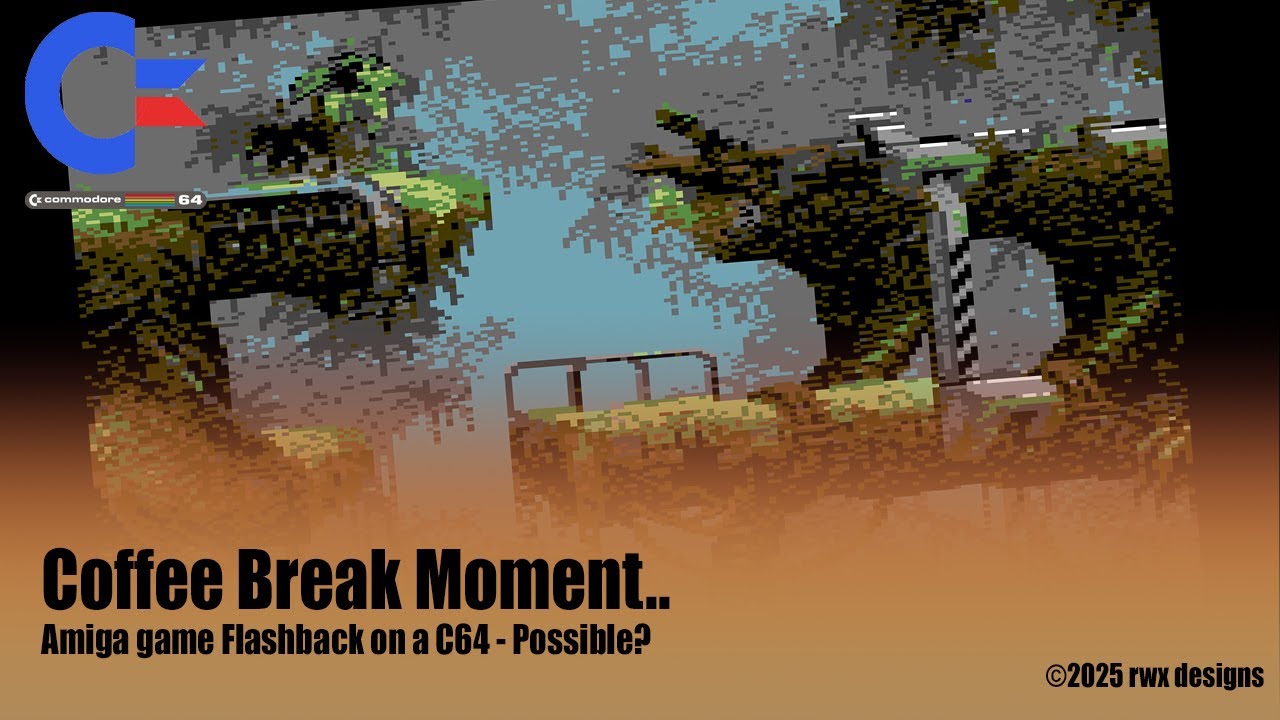 Coffee Break Moment - Flashback on a C64 - Possible?