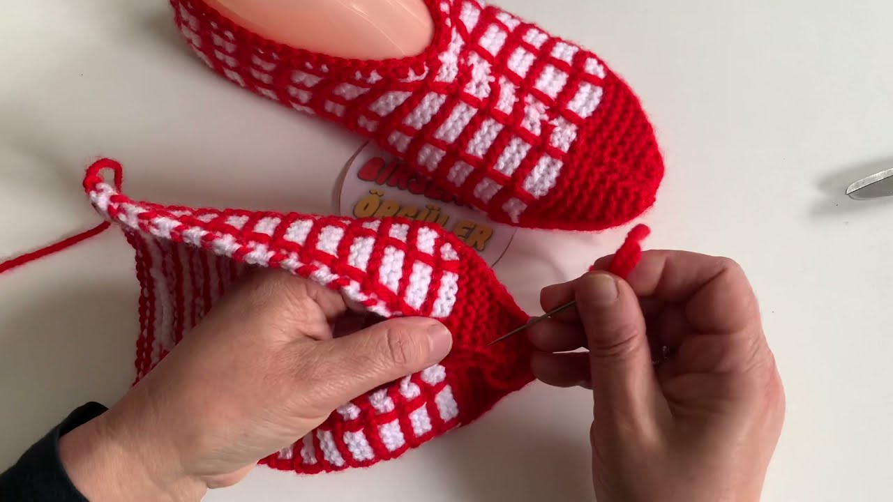 BEŞ ŞİŞ GÖRÜNÜMLÜ / İKİ ŞİŞLE ÖRÜLEN KOLAY / PATİK MODELİ !!!!