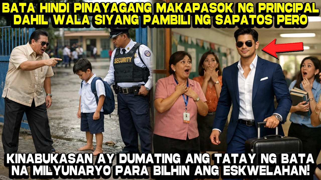 Bata Hindi Pinayagang Makapasok ng Principal dahil wala siyang Pambili ng Sapatos pero...