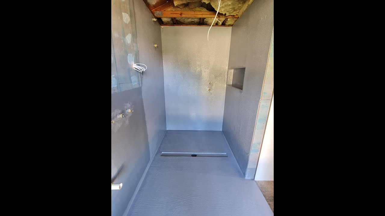 How to waterproof a bathroom step by step
