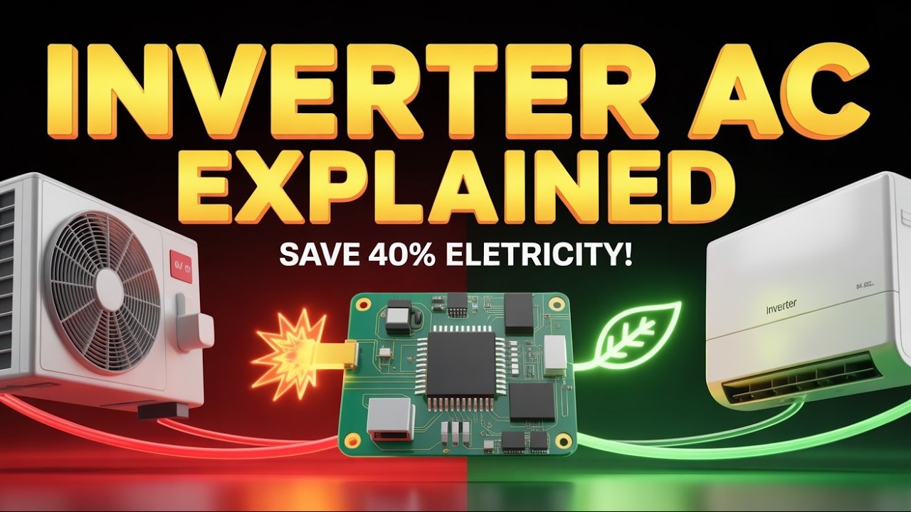 What is an Inverter AC? How it Works | Inverter vs Non-Inverter Explained