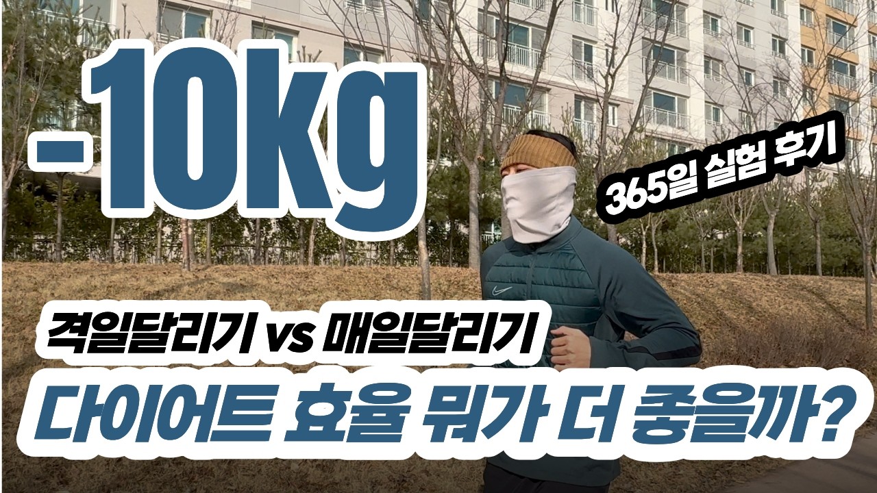 격일달리기 vs 매일달리기ㅣ1년간 하루도 빠짐없이 달리며 알게된 사실