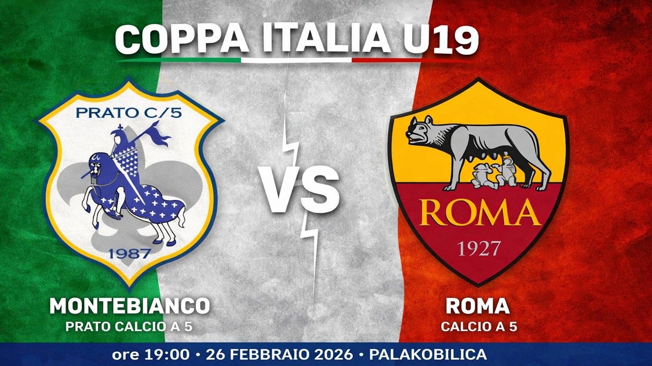 SERIE A2:   MONTEBIANCO PRATO C5 vs FUTSAL RUSSI (LIVE STREAMING)