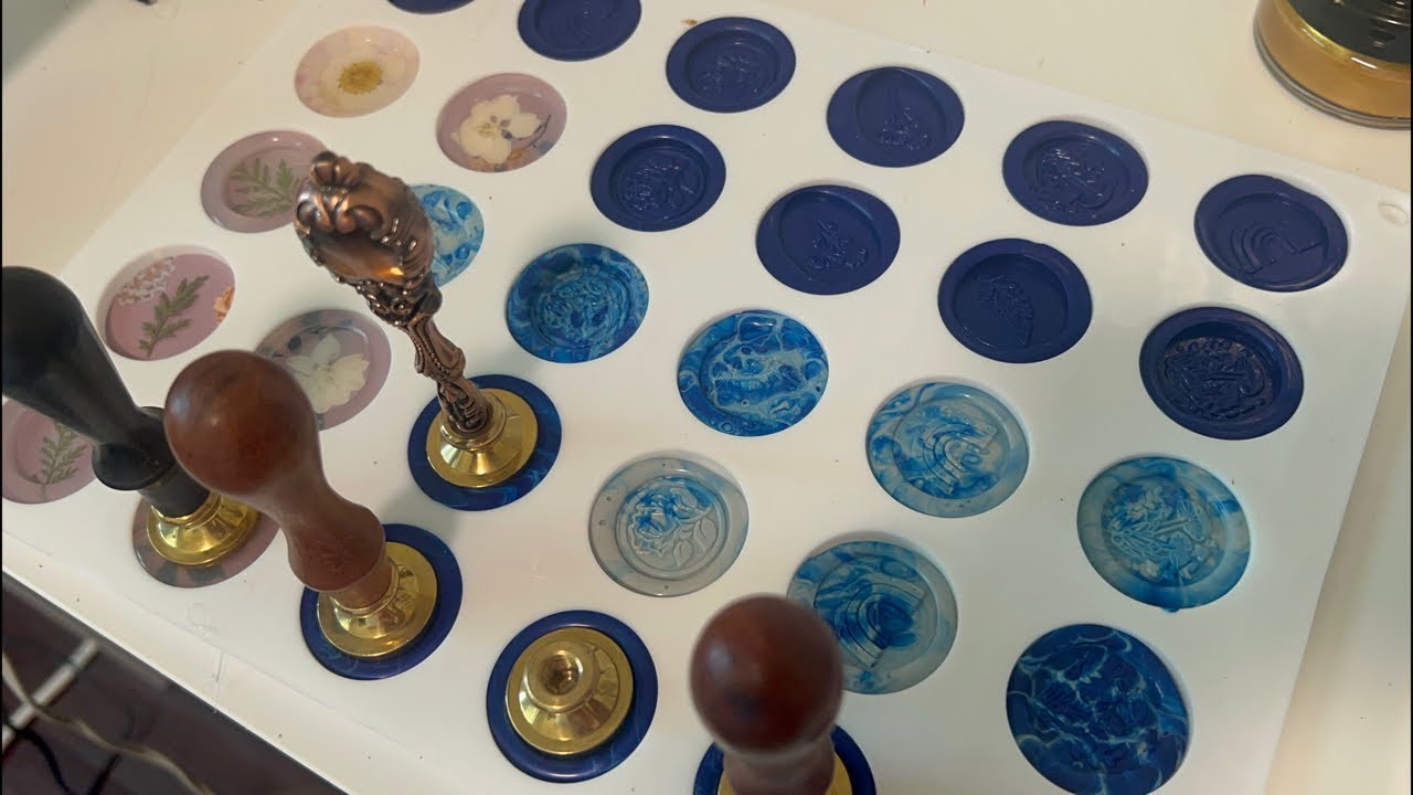 Mass making wax seals // easy process