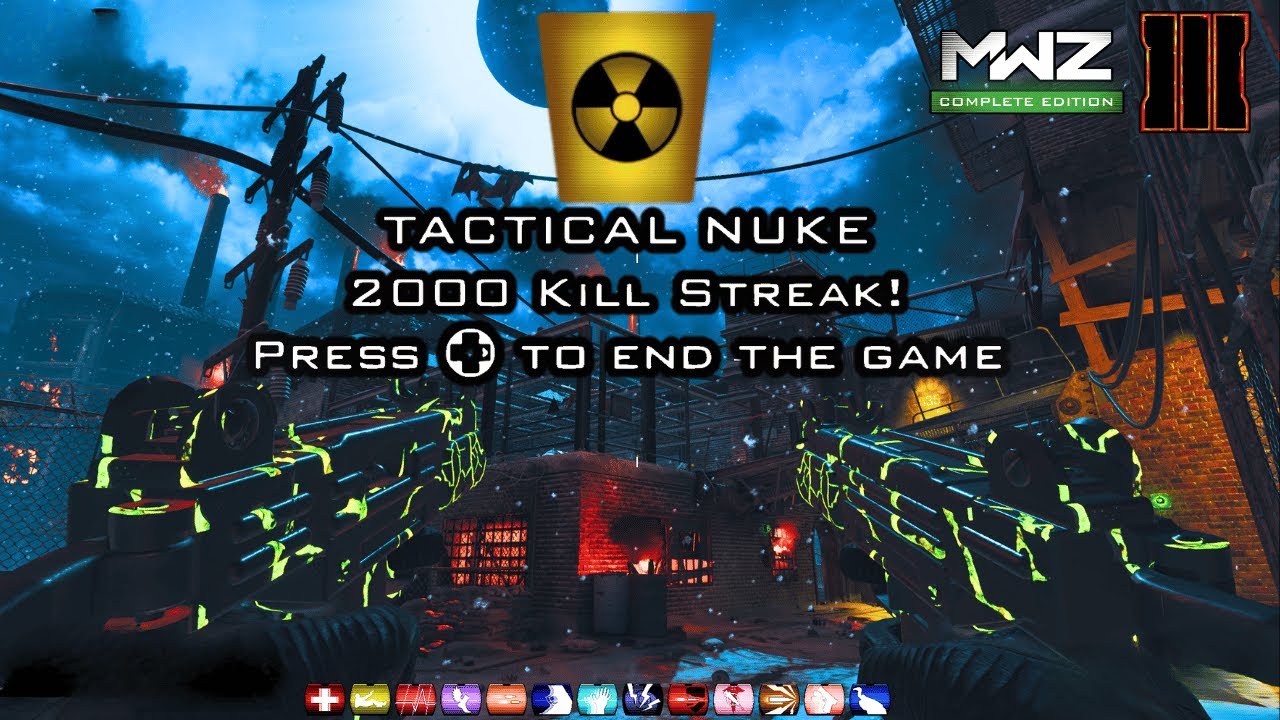 NUKE KILLSTREAK IN BO3 ZOMBIES (BO3 Zombies MWZ Mod)