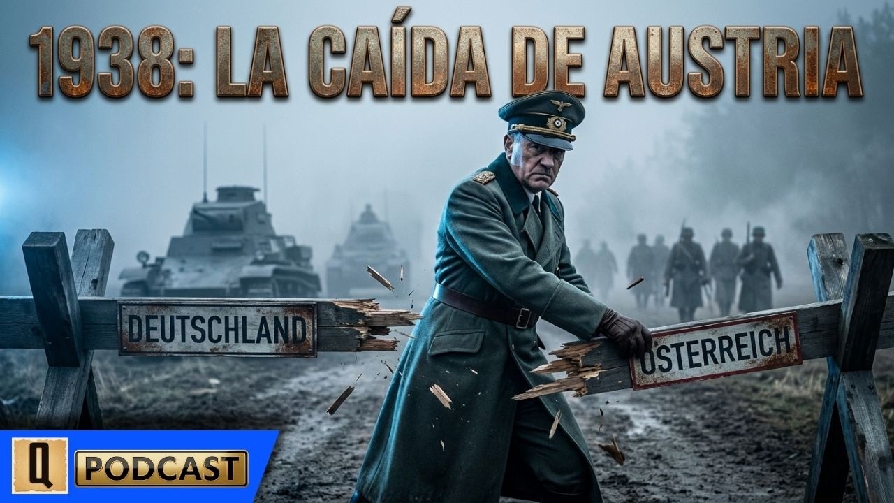 EL ANSCHLUSS.- ANEXIÓN DE AUSTRIA POR HITLER.-