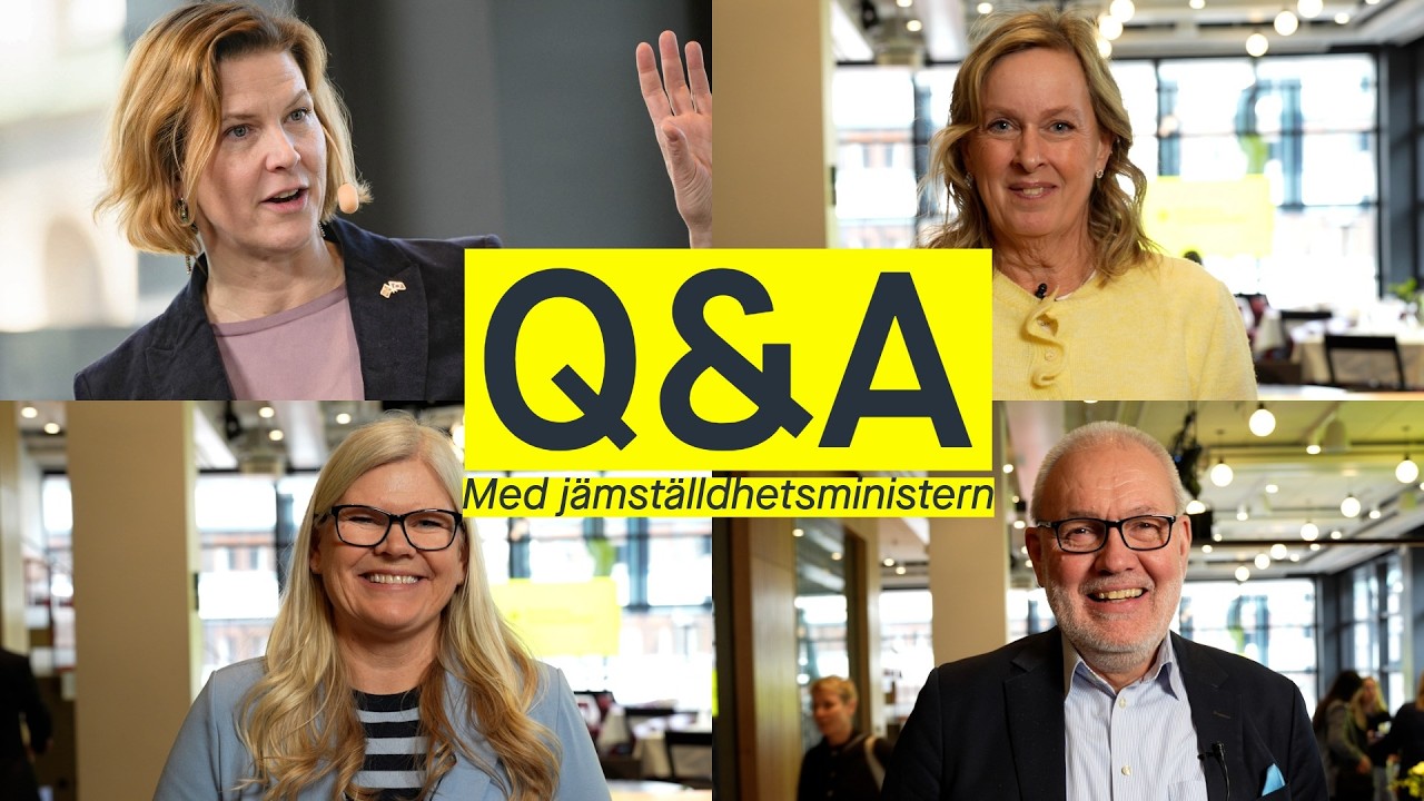 Tre medlemmar frågar - en minister svarar
