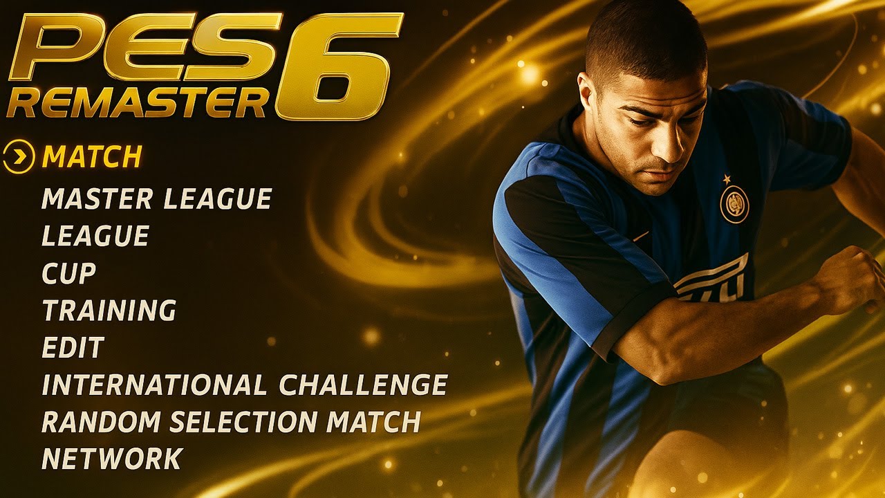 El PES 6 ‘REMASTER’ que HUMILLA a KONAMI